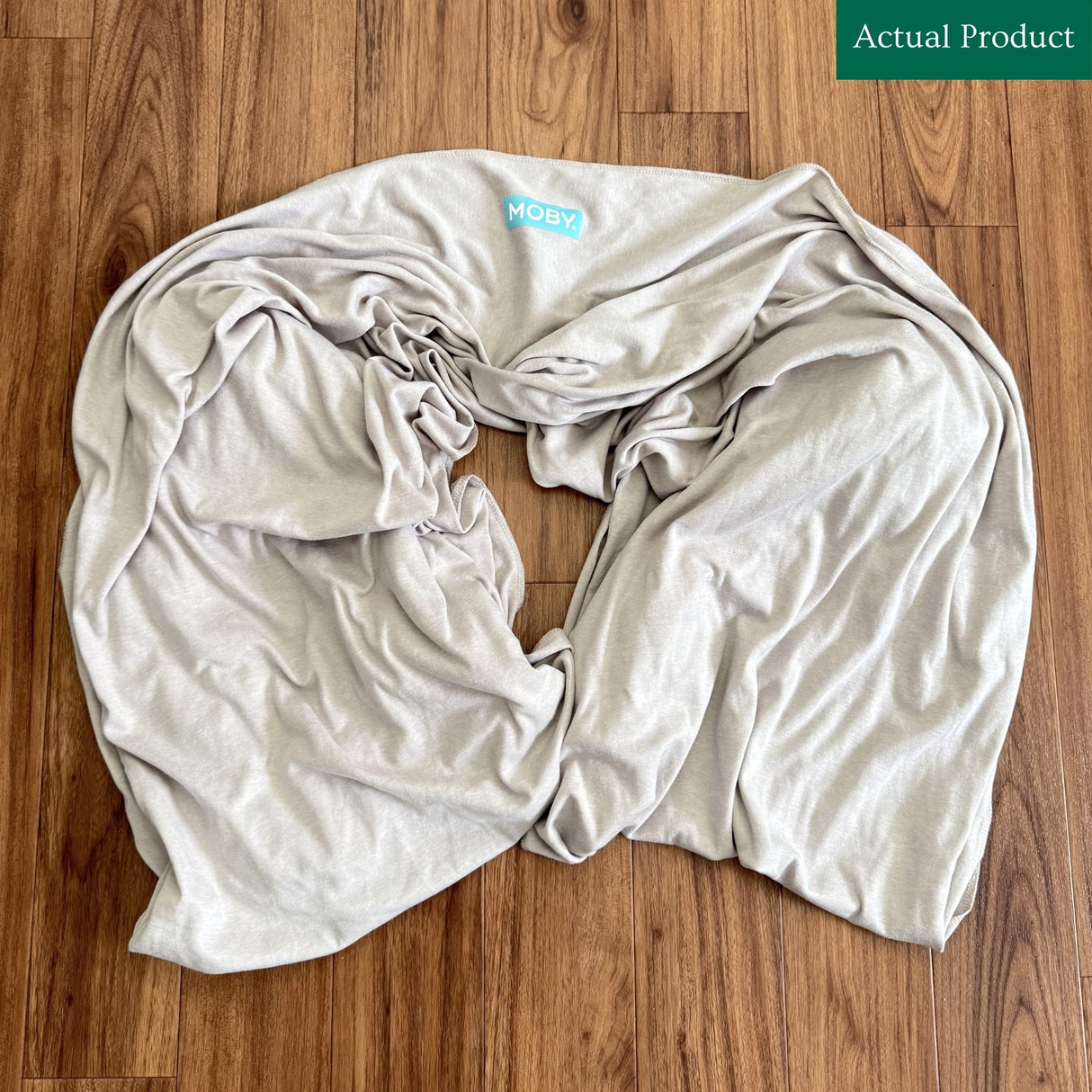 Moby Wrap Baby Sling Carrier, Gently Used / Taupe