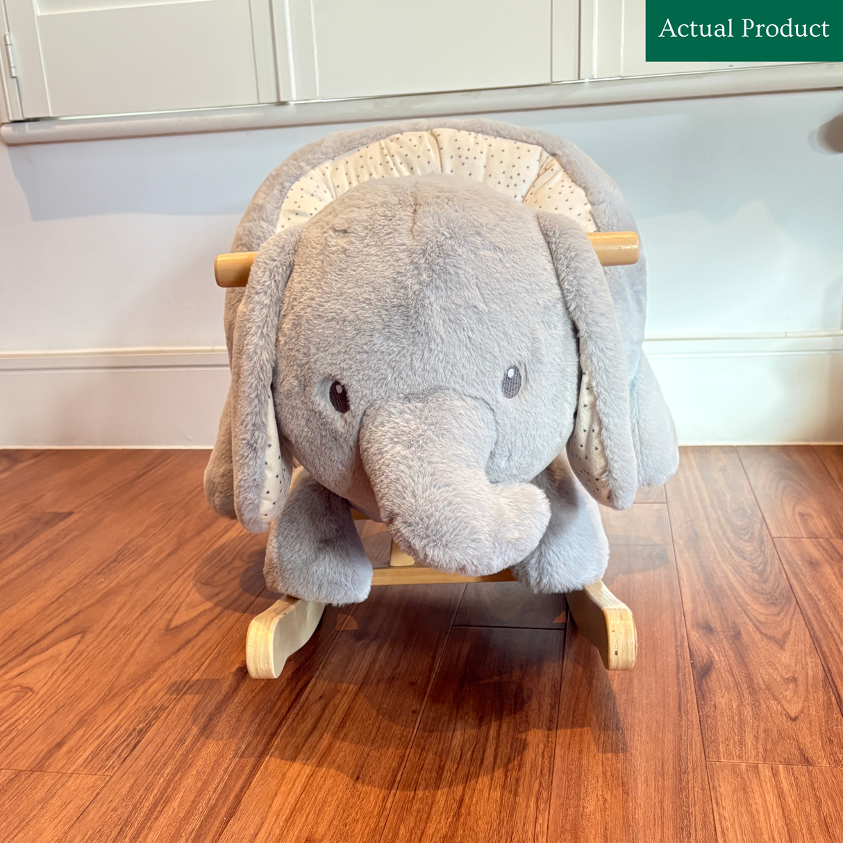 Mamas & Papas Elephant Rocker, Like New / Grey