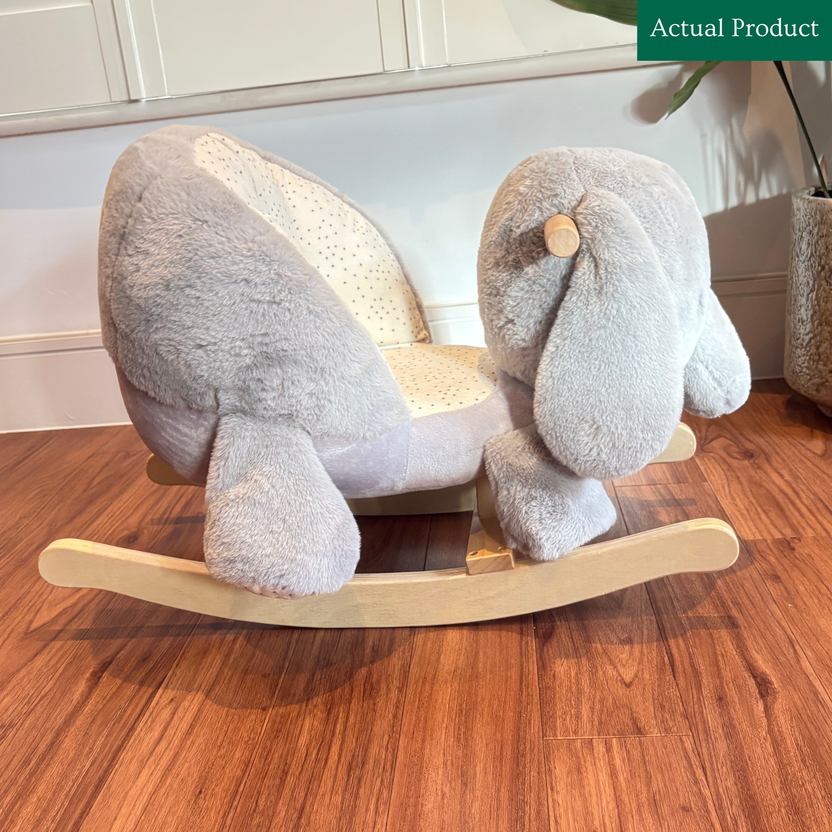 Mamas & Papas Elephant Rocker, Like New / Grey