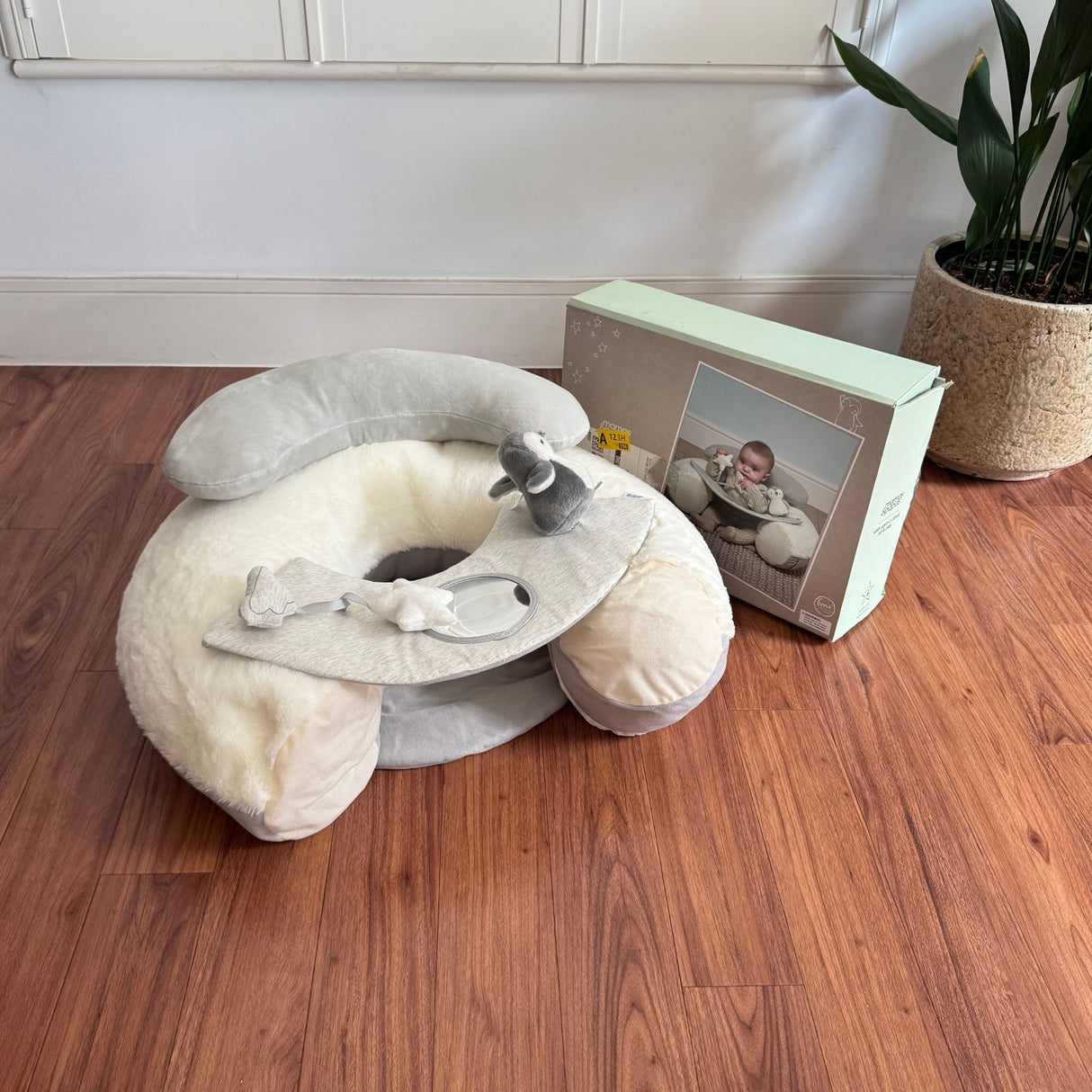 Mamas & Papas Cloud Sit And Play, Like New / Grey