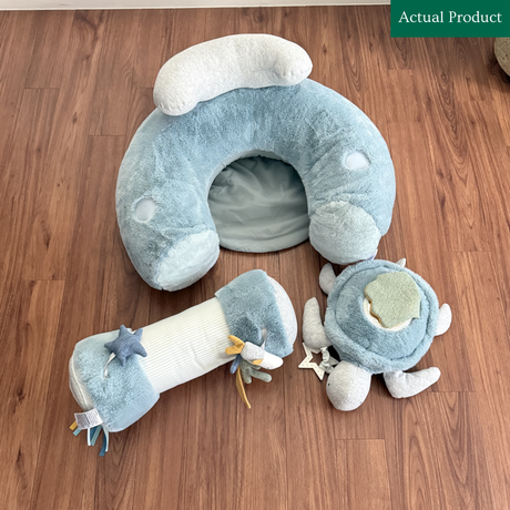 Mamas & Papas Welcome To The World Play Gym Bundle, Like New / Blue