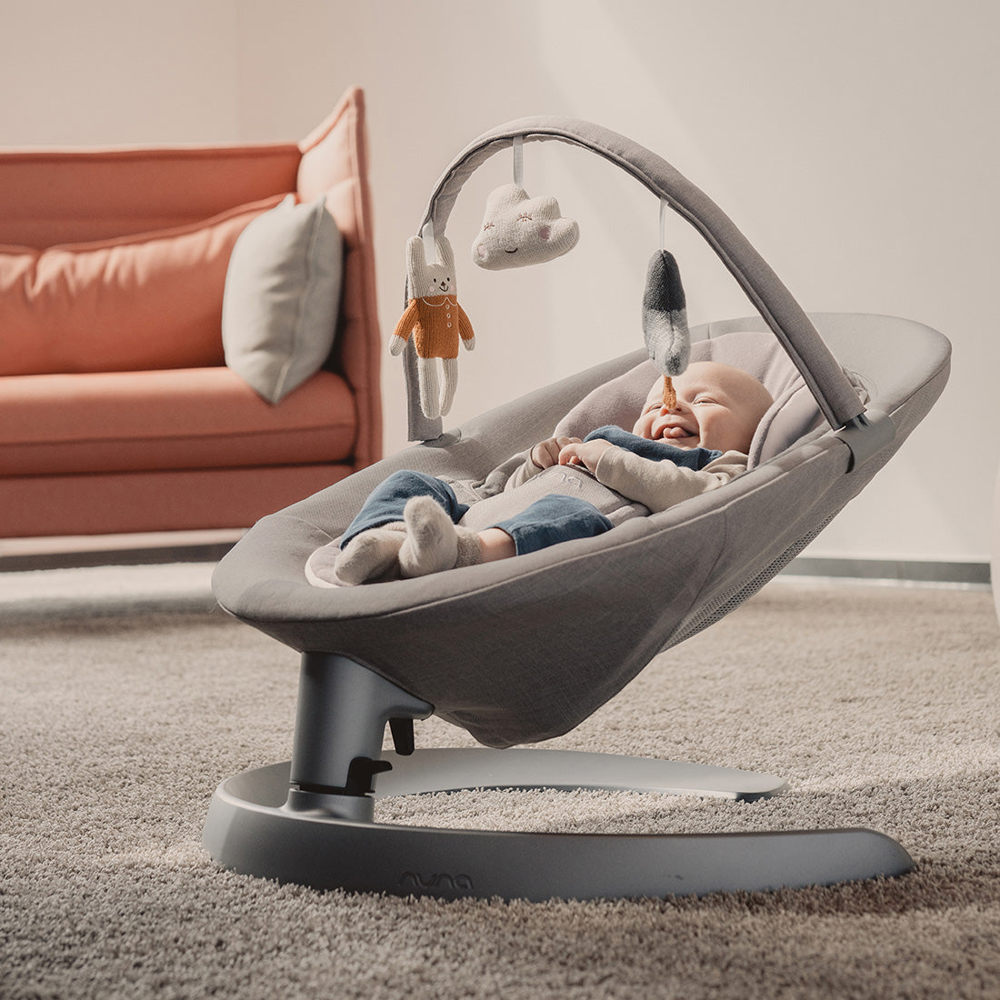 Nuna Leaf Grow, Beige / Gently Used