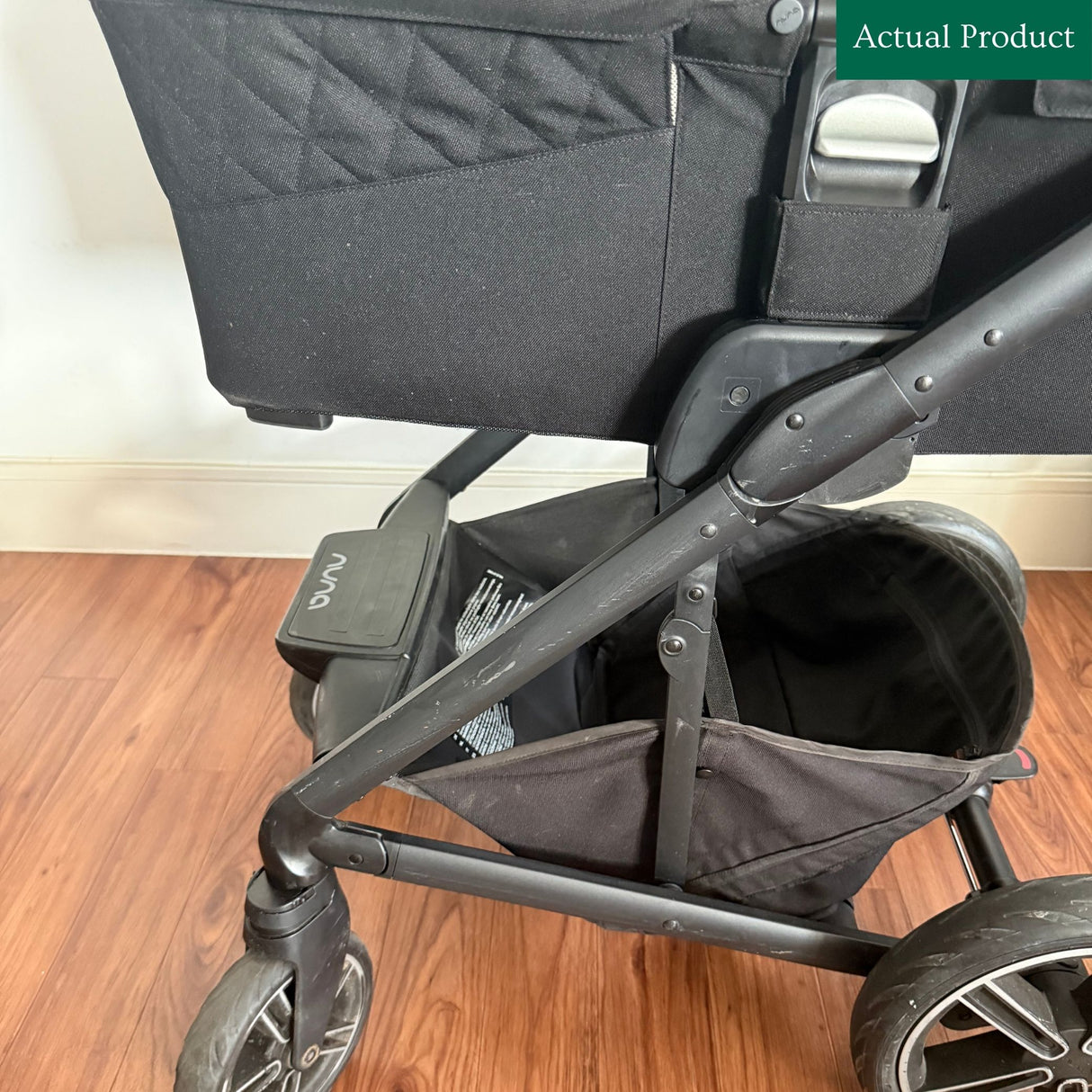 Nuna Mixx Pushchair & Carrycot, Gently Used / Black
