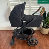 Nuna Mixx Pushchair & Carrycot, Gently Used / Black