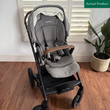 Nuna Mixx Next Travel System and Footmuff, Gently Used / Grey