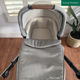 Nuna Mixx Next Travel System and Footmuff, Gently Used / Grey