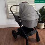 Nuna Mixx Next Travel System and Footmuff, Gently Used / Grey