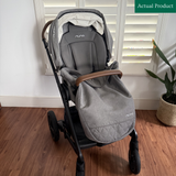 Nuna Mixx Next Travel System and Footmuff, Gently Used / Grey