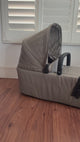 Joolz Aer² Cot and Rain Cover, Like New / Brown