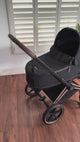 Cybex Priam Pram and Lux Carrycot, Gently Used / Rose Gold
