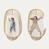 Stokke Sleepi V2 Baby Bed & Mattress, Like New / Natural Wood