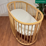 Stokke Sleepi V2 Baby Bed & Mattress, Like New / Natural Wood