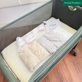 Snuzpod Studio Crib, Gently Used / Green