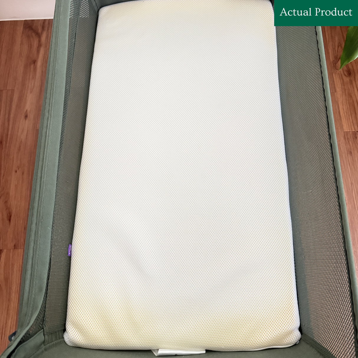 Snuzpod Studio Crib, Gently Used / Green