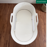Snuzbaskit Moses Basket With Stand, Like New / Grey