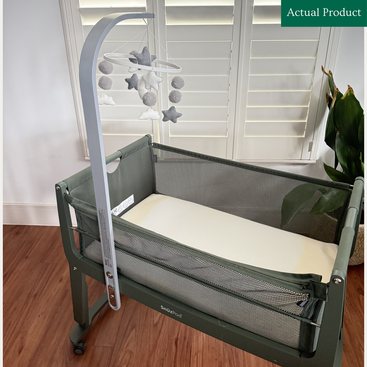 Snuzpod Mobile Arm, Like New / Grey