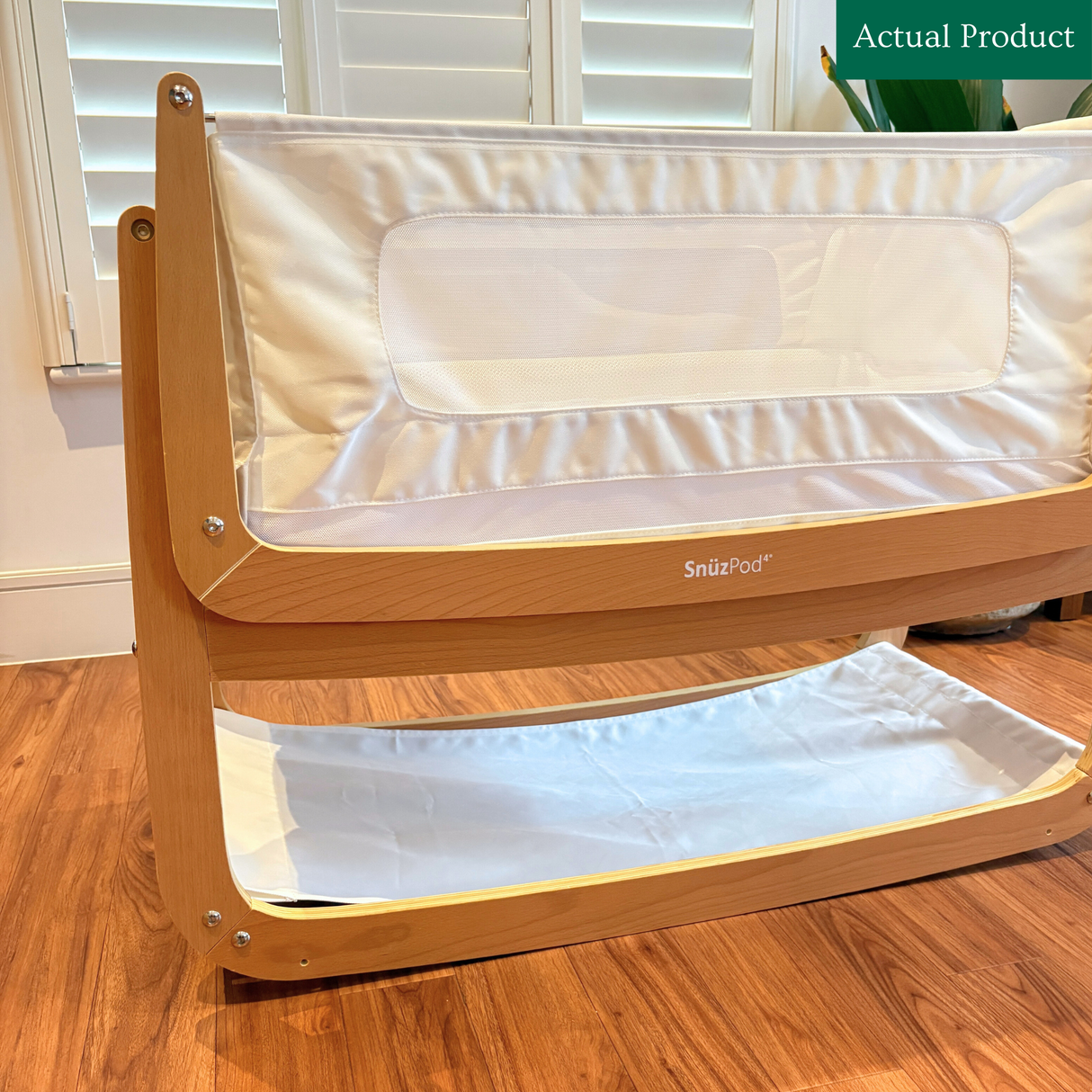 SnuzPod 4, Like New / Natural Wood