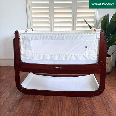 Snuzpod 4 Bedside Crib, Like New / Espresso (Dark Brown)