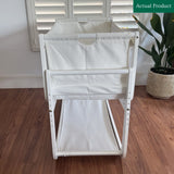 SnüzPod 4 Bedside Crib, Gently Used / White