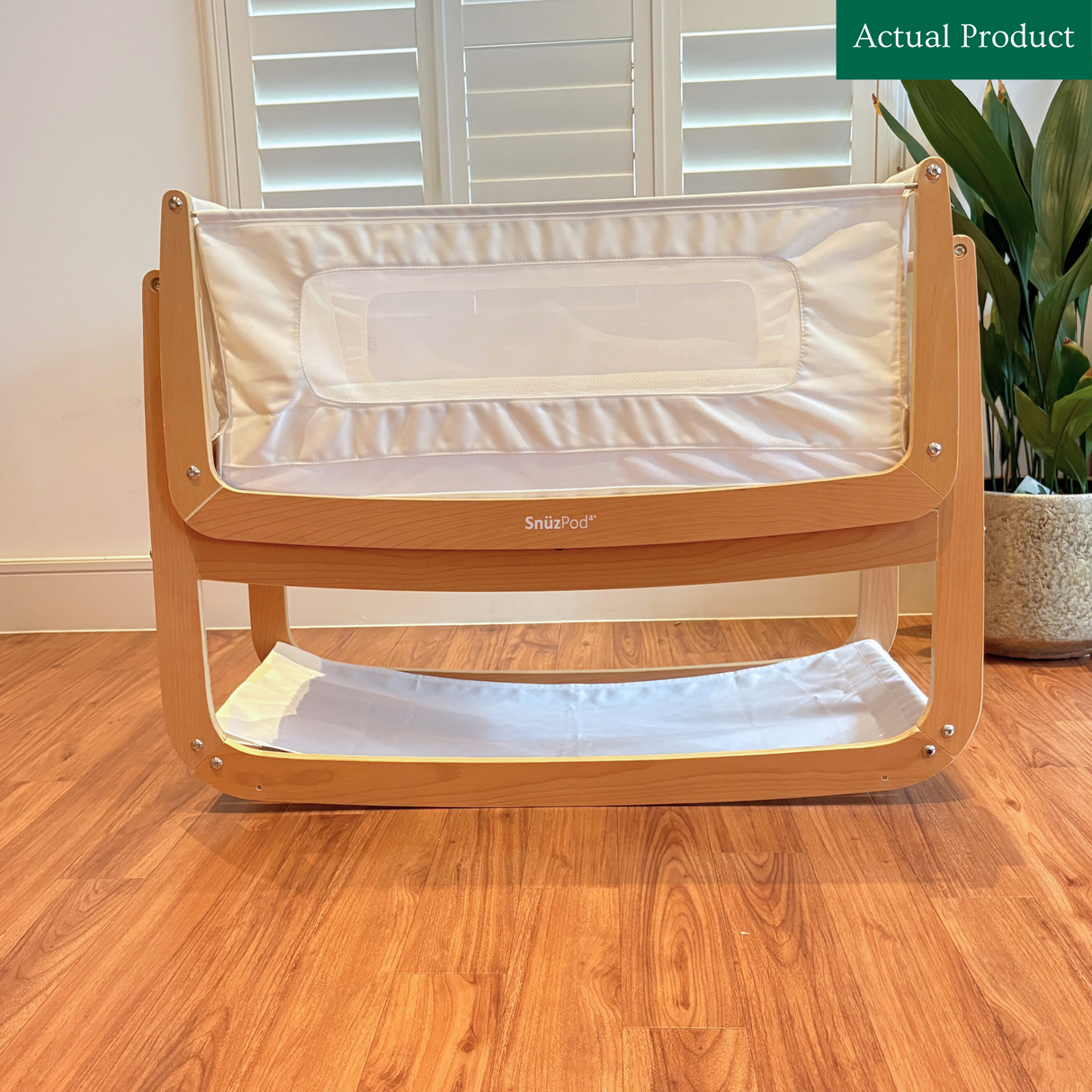 SnuzPod 4, Like New / Natural Wood