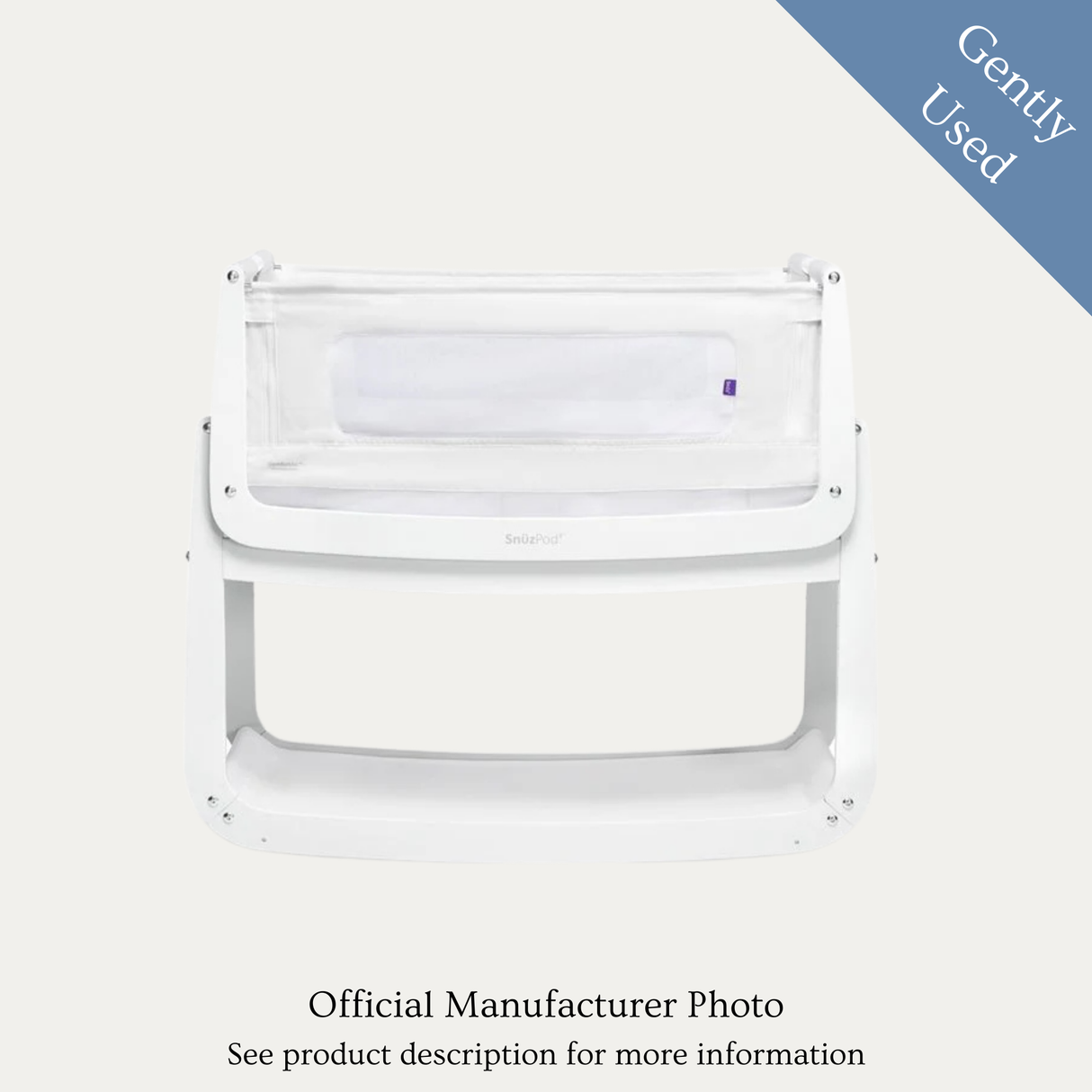 SnuzPod4 Bedside Crib - Gently Used /Grey