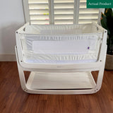 SnüPod4 Bedside Crib, Gently Used / White