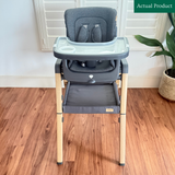 Tutti Bambini Nova Evolutionary High Chair, Gently Used / Grey