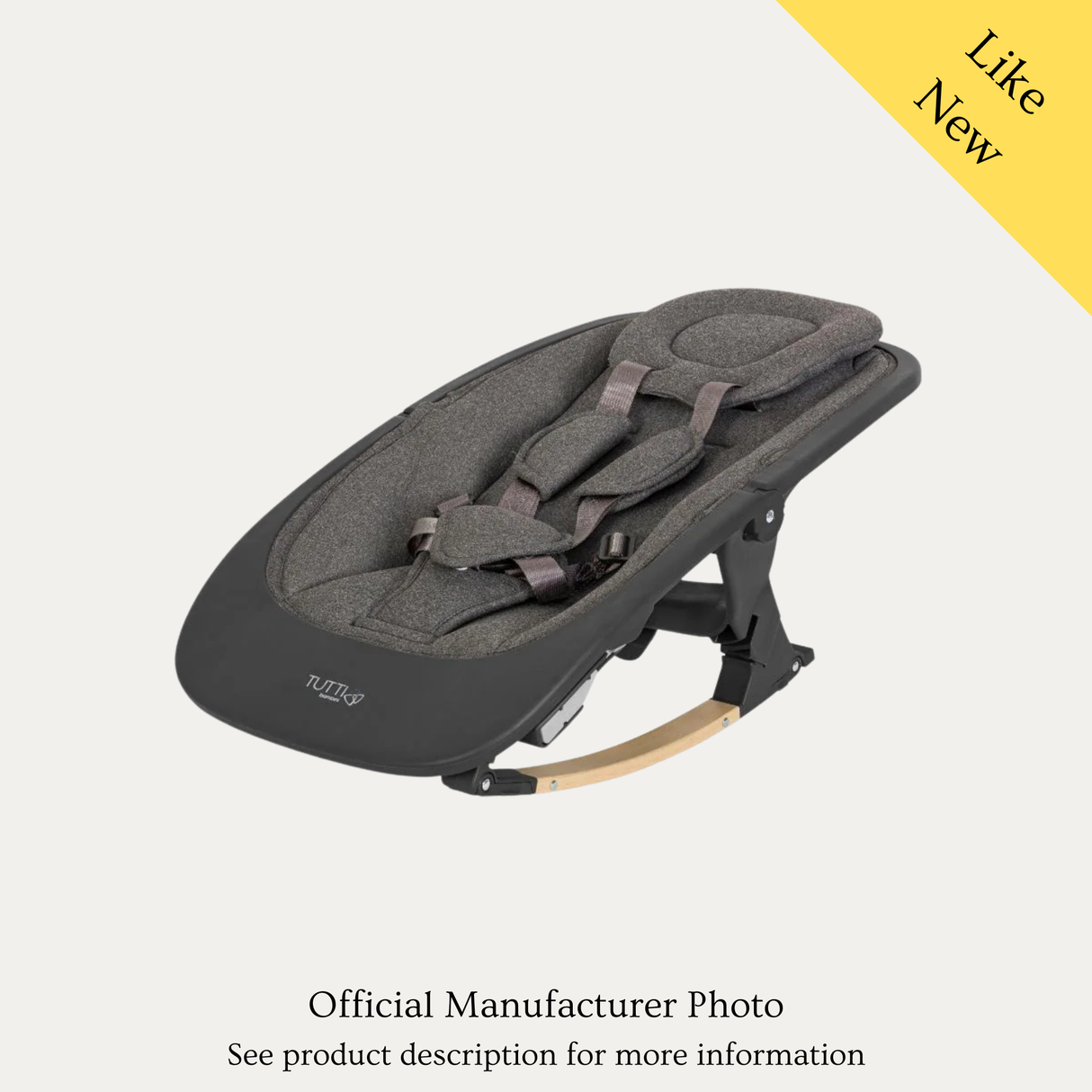 Tutti Bambini Nova Rocker, Like New / Grey