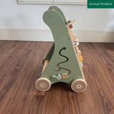 Tiny Love Boho Chic Wooden Activity Walk Behind, Like New / Green