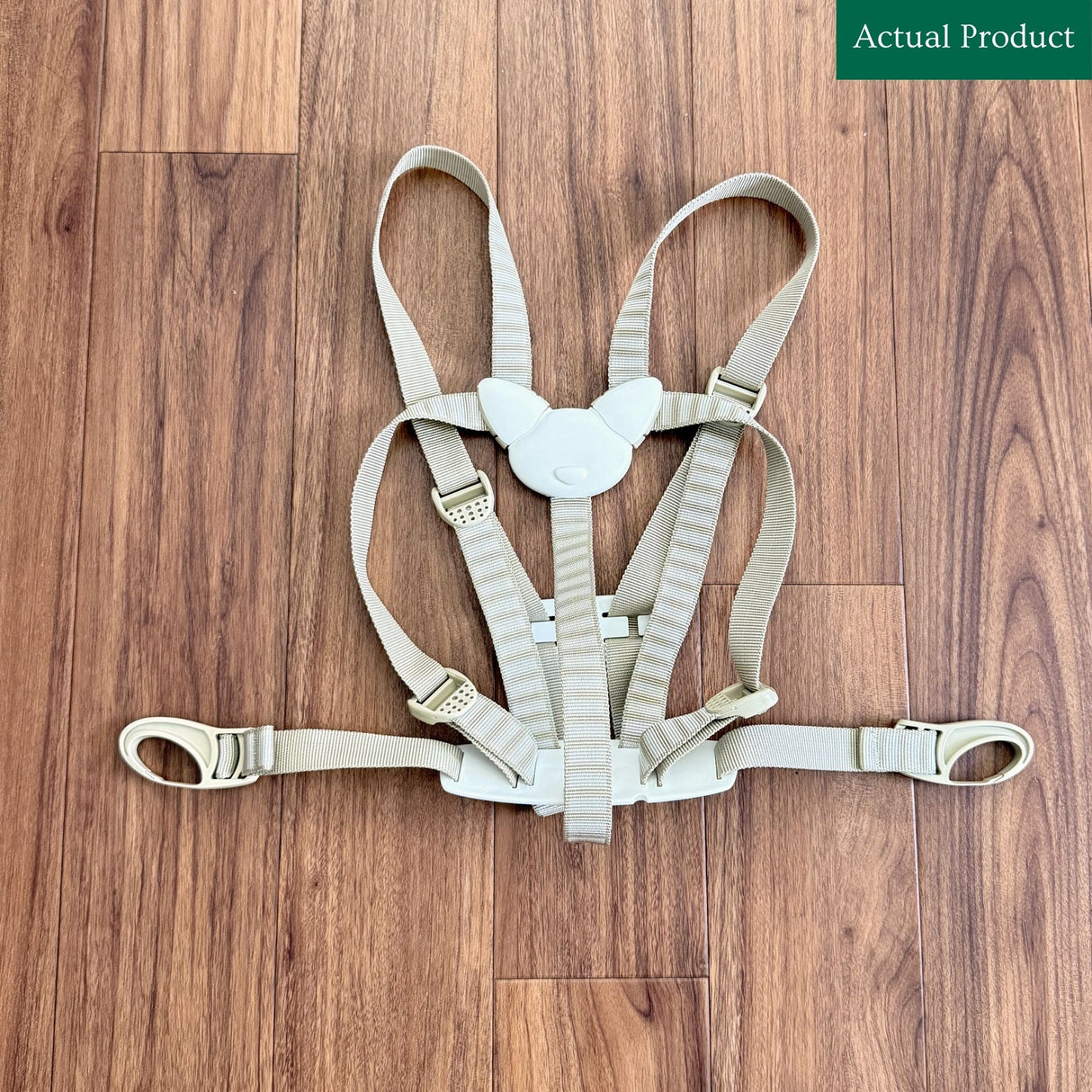 Tripp Trapp Baby Set & 5-Point Harness, Like New / Mint Green