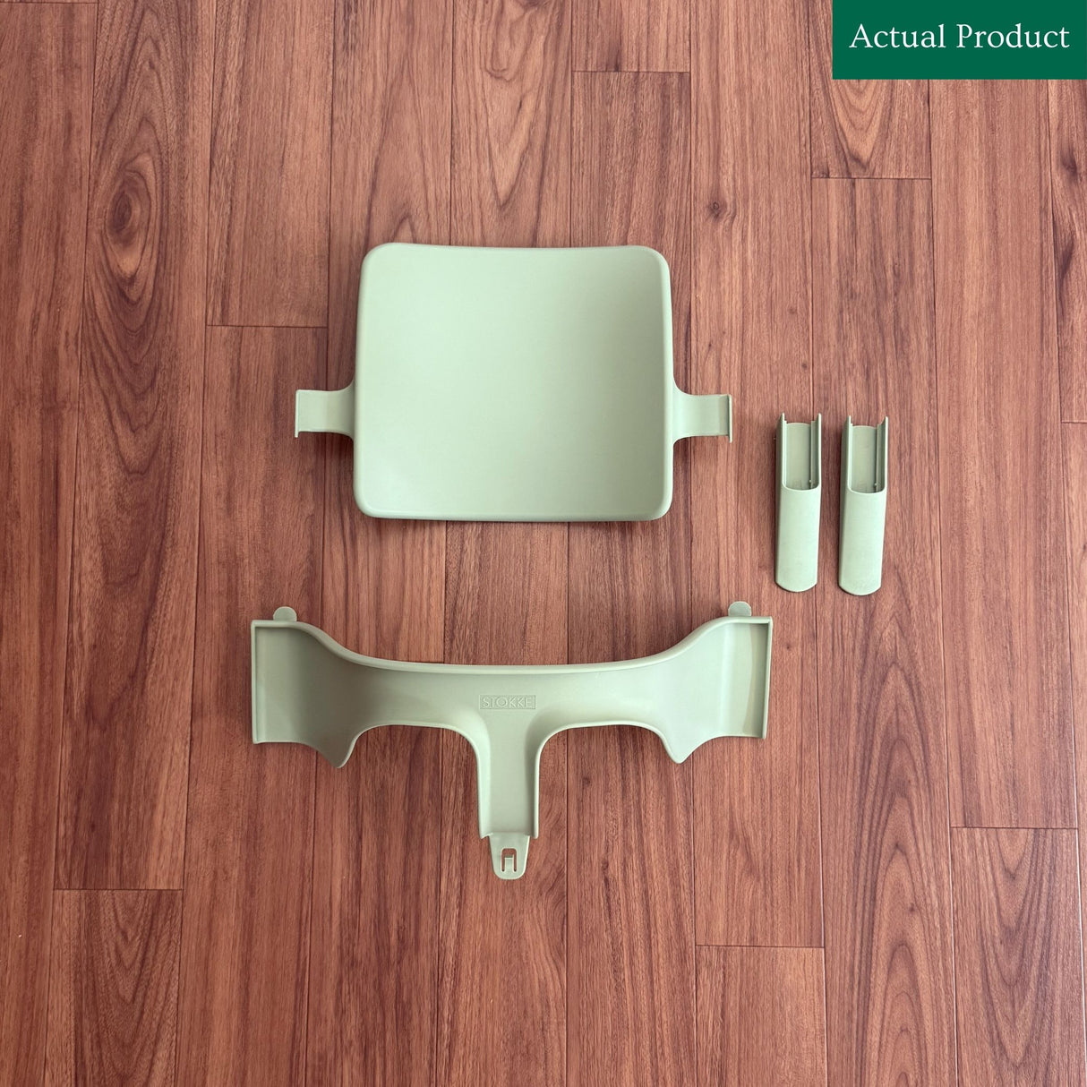 Tripp Trapp Baby Set, Harness And Cushion, Like New / Moss Green