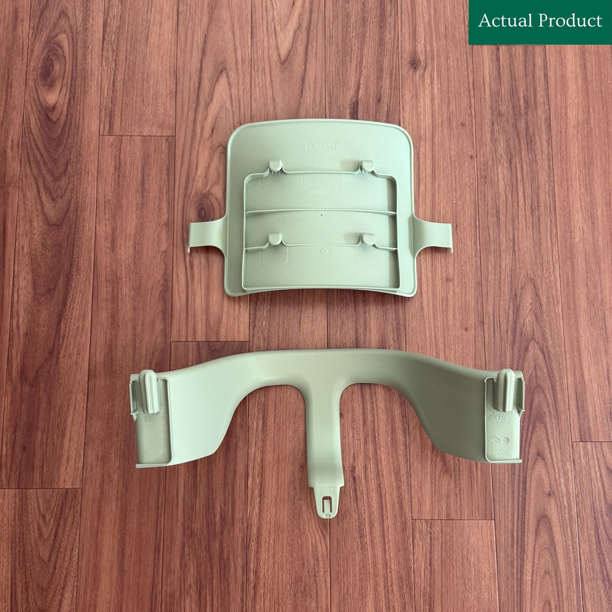 Tripp Trapp Baby Set, Harness And Cushion, Like New / Moss Green