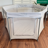 Tutti Bambini Hexa Playpen, Gently Used / Grey