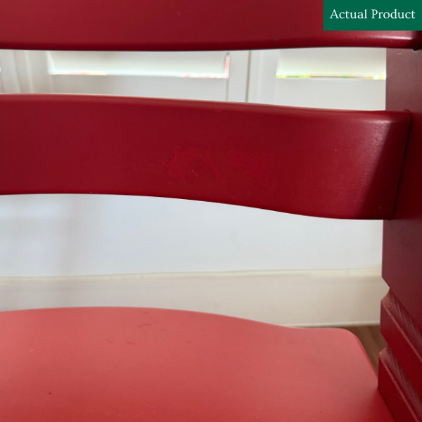 Stokke Tripp Trapp Chair, Gently Used / Red