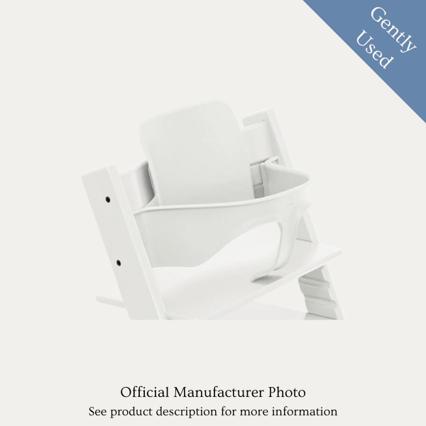 Stokke Tripp Trapp Baby Set, Gently Used / White