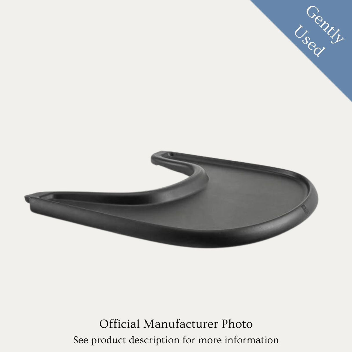Stokke Tripp Trapp Tray, Gently Used / Black