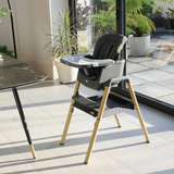 Tutti Bambini Nova Evolutionary High Chair, Like New / Black
