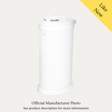 Ubbi Stainless Steel Nappy Pail, Like New / White