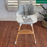 Bababing Una High Chair, Gently Used / White