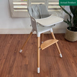 Bababing Una High Chair, Gently Used / White