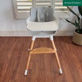 Bababing Una High Chair, Gently Used / White