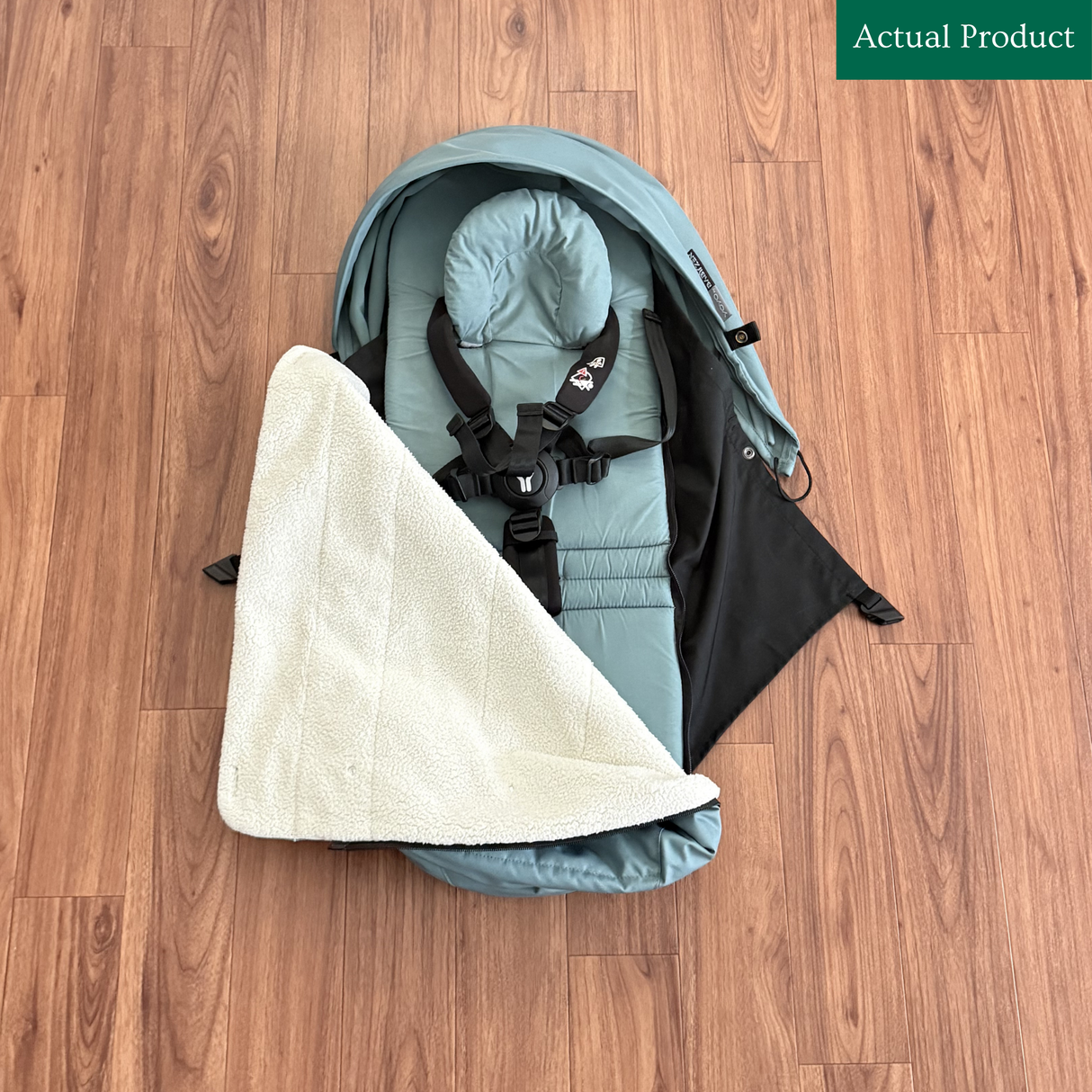 Stokke Yoyo 0+ Newborn Pack, Like New / Aqua