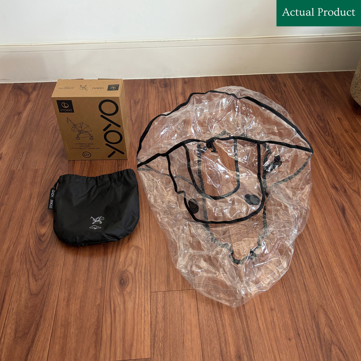 Stokke YOYO 0+ Newborn Pack Rain Cover, Like New